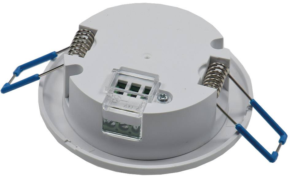 ChiliTec Decken-Einbau-Bewegungsmelder 360° FLAT LED geeignet, 8m Detektion, weiß,80x30mm