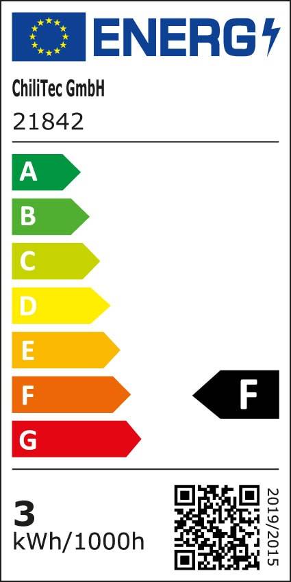CHILITEC LED-Einbauleuchte "Flat-26" EEK: F, 4 W, 350 lm, 4000 K
