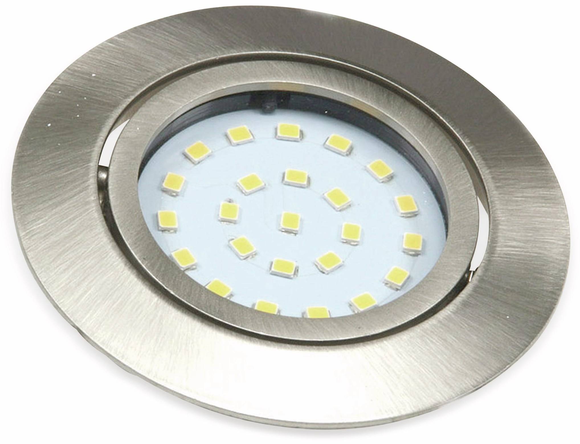 CHILITEC LED-Einbauleuchte "Flat-26" EEK F, 4 W, 330 lm, 2900 K