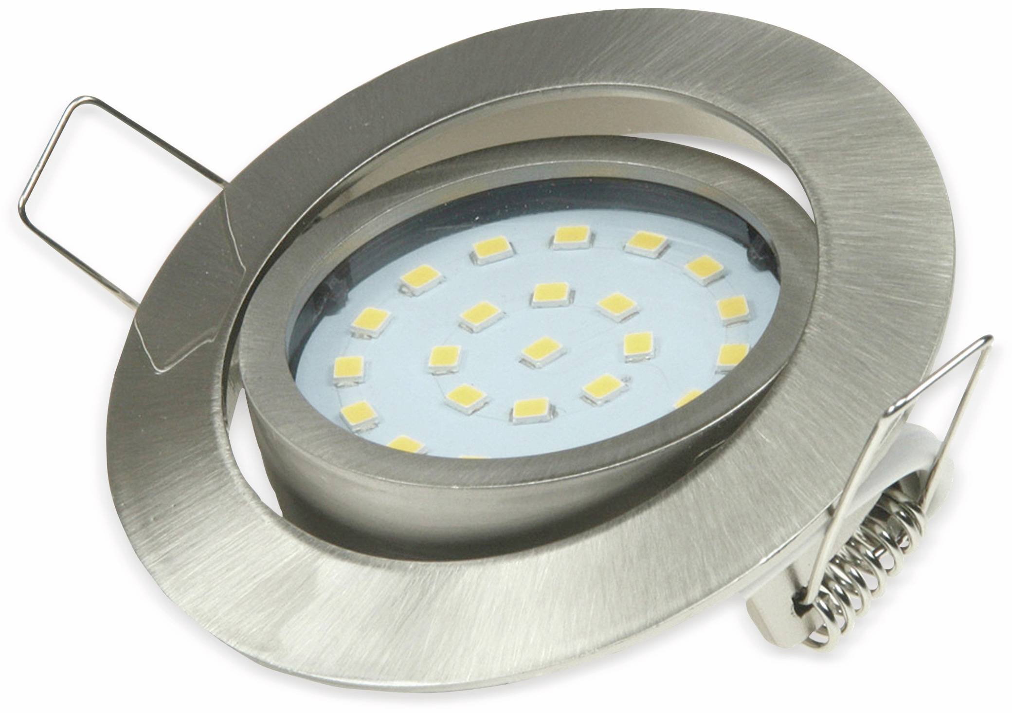 CHILITEC LED-Einbauleuchte "Flat-26" EEK F, 4 W, 330 lm, 2900 K