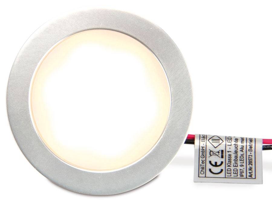 CHILITEC LED-Einbauleuchte, EEK: F, 0,5 W, 45 lm, 3000 K