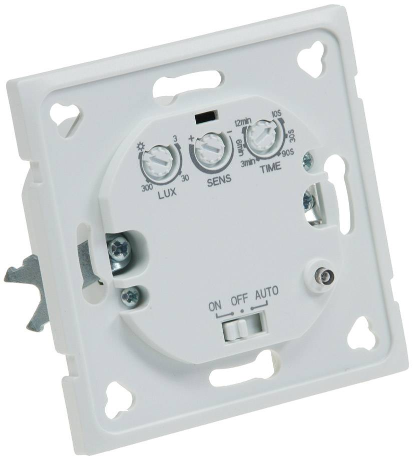 ChiliTec 21676 Bewegungsmelder Unterputz HF 160° LED geeignet, 3-Draht Technik, weiß