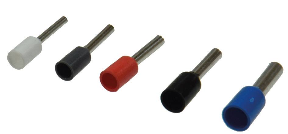 ChiliTec Aderendhülsen-Sortiment 0,5-2,5mm² isoliert, in Streudose, 400-teilig