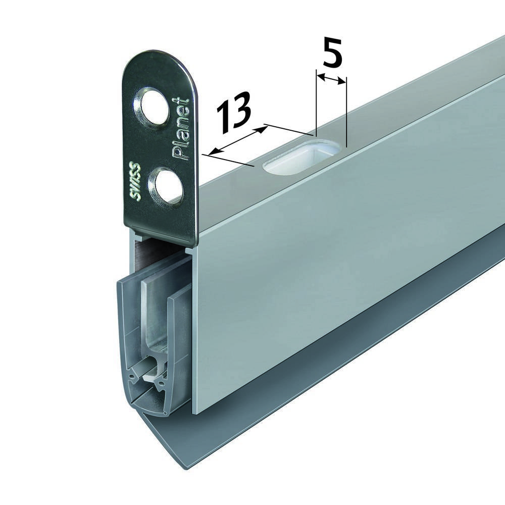 Planet Türabsenkdichtung, RH, 835mm,DL, Aluminium