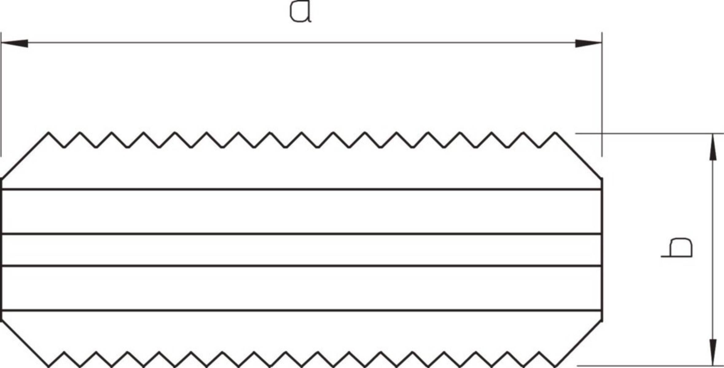 Handgezeichnetes Buchstabe 'a' über verschiedenen Linientypen: wellenförmig, gezackt und gerade, welche unterschiedliche Texturen veranschaulichen.
