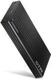 AXAGON EM2-GTR externes Gehäuse für M.2 SSDs USB-C 3.2 Gen 2, schwarz (EEM2-GTR)