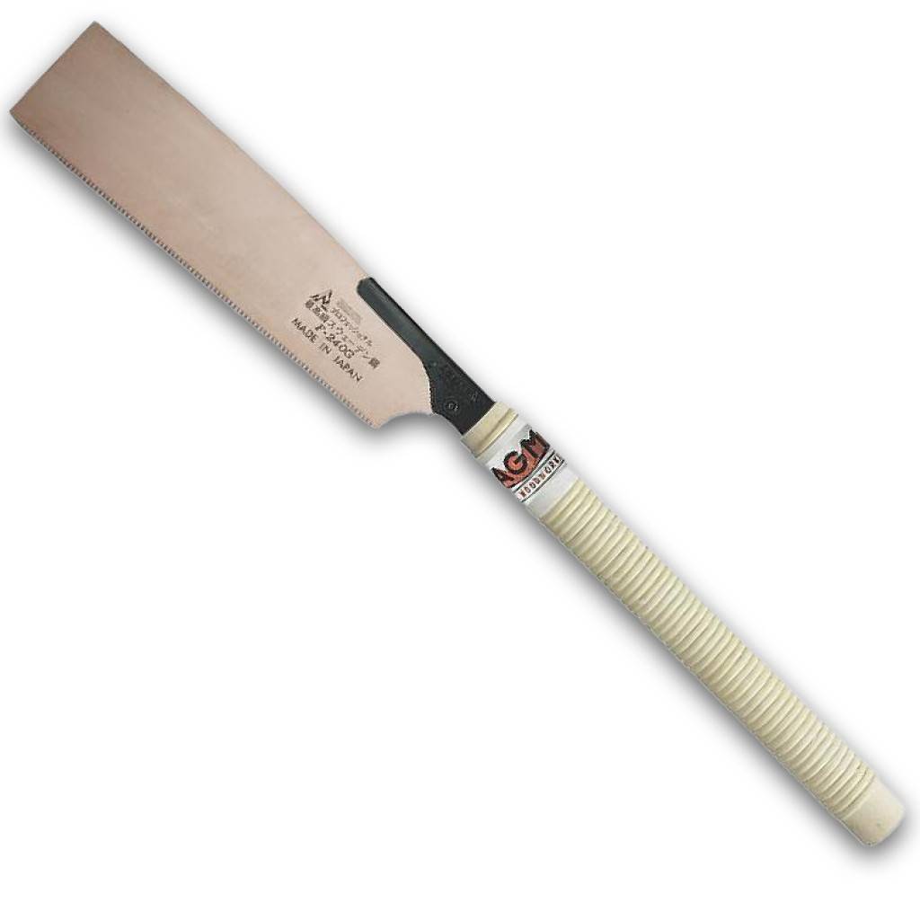 Japansäge Kataba GoldOhne StahlrückenSehr feine ZahnungFlexibles BlattGrößere Stabilität durch tiefere SägeblattaufnahmeFür tiefe Schnitte und
