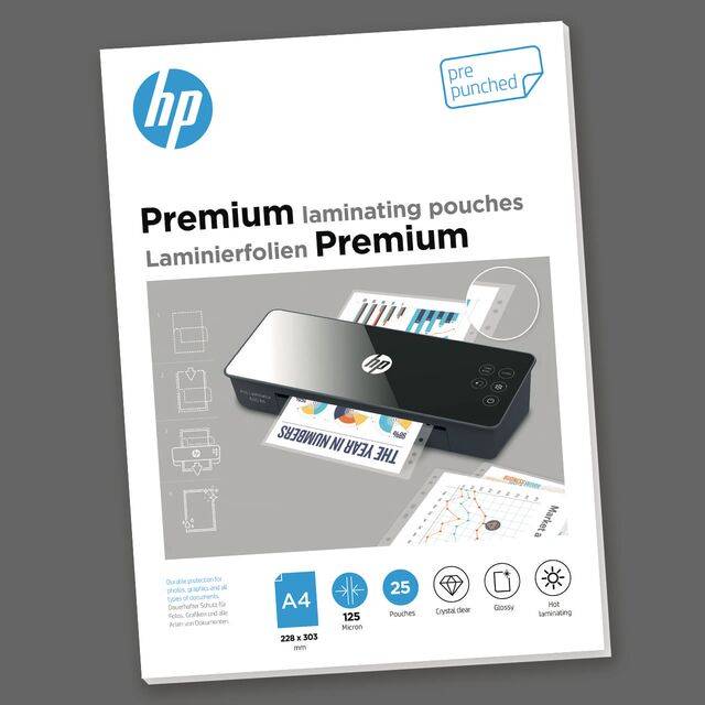 HP Premium - 125 Mikron - 25er-Pack - glänzend