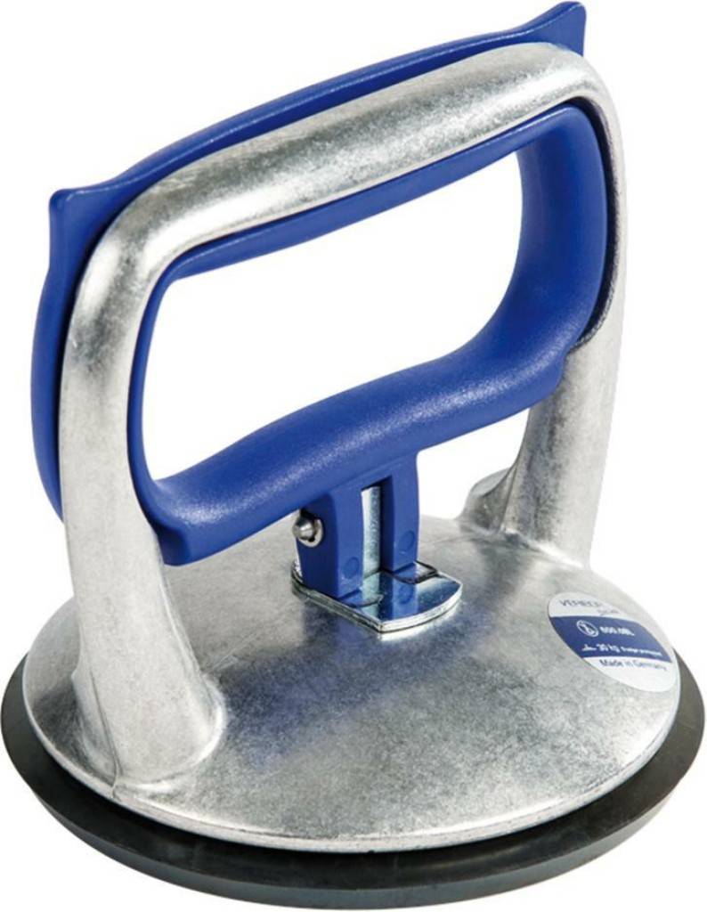 1-Kopf-Saugheber Veribor blue line, Modell BO 600.0BL 1-Kopf-Aluminium Mit Klapphebel zum Heben von diversen Lasten Tragrichtung senkrecht