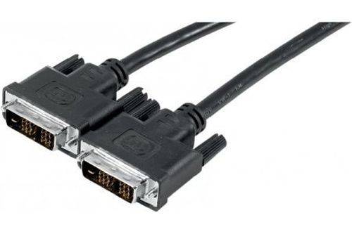 DVI Monitorkabel, Singlelink, 18+1pol DVI-D St./St., 1,0 m