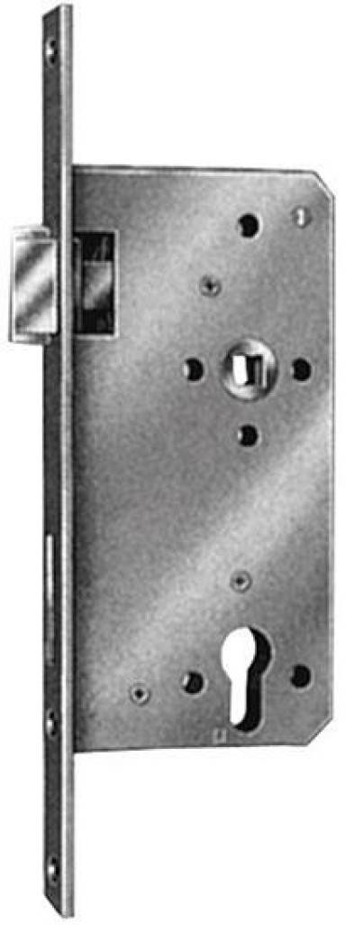 Einsteckschloss 154 PZW, für gefälzte Haustüren Für gefälzte Haustüren 2-tourig Dornmaß 65 mm Entfernung 92 mm 4-kant 10 mm F