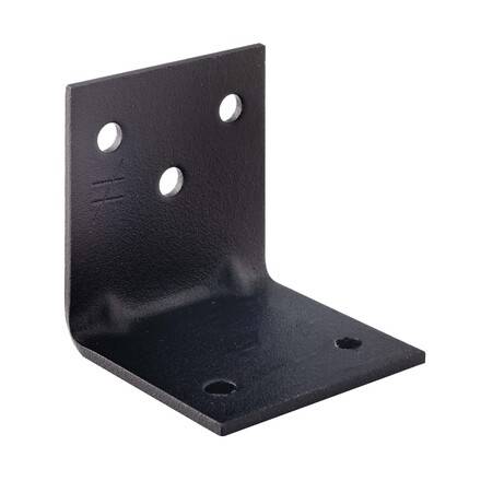 Simpson 10 Winkel 40x40x40 schwarz mit Schrauben