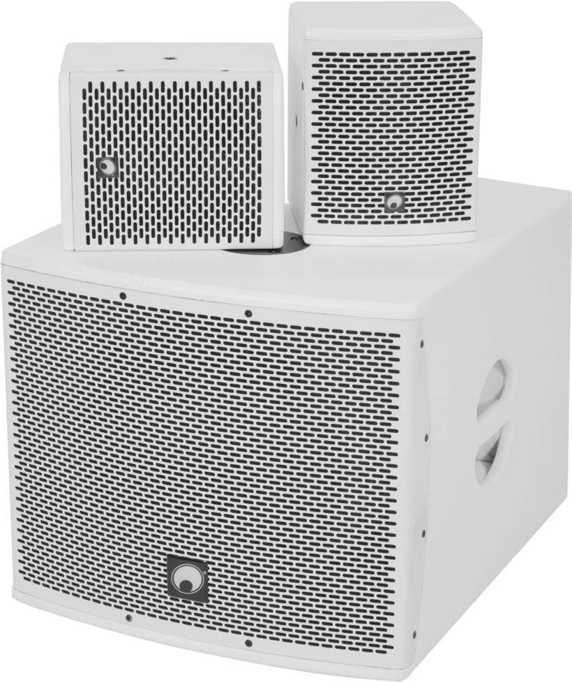 Omnitronic 20000728 Lautsprecher Weiß Kabelgebunden 130 W (20000728)