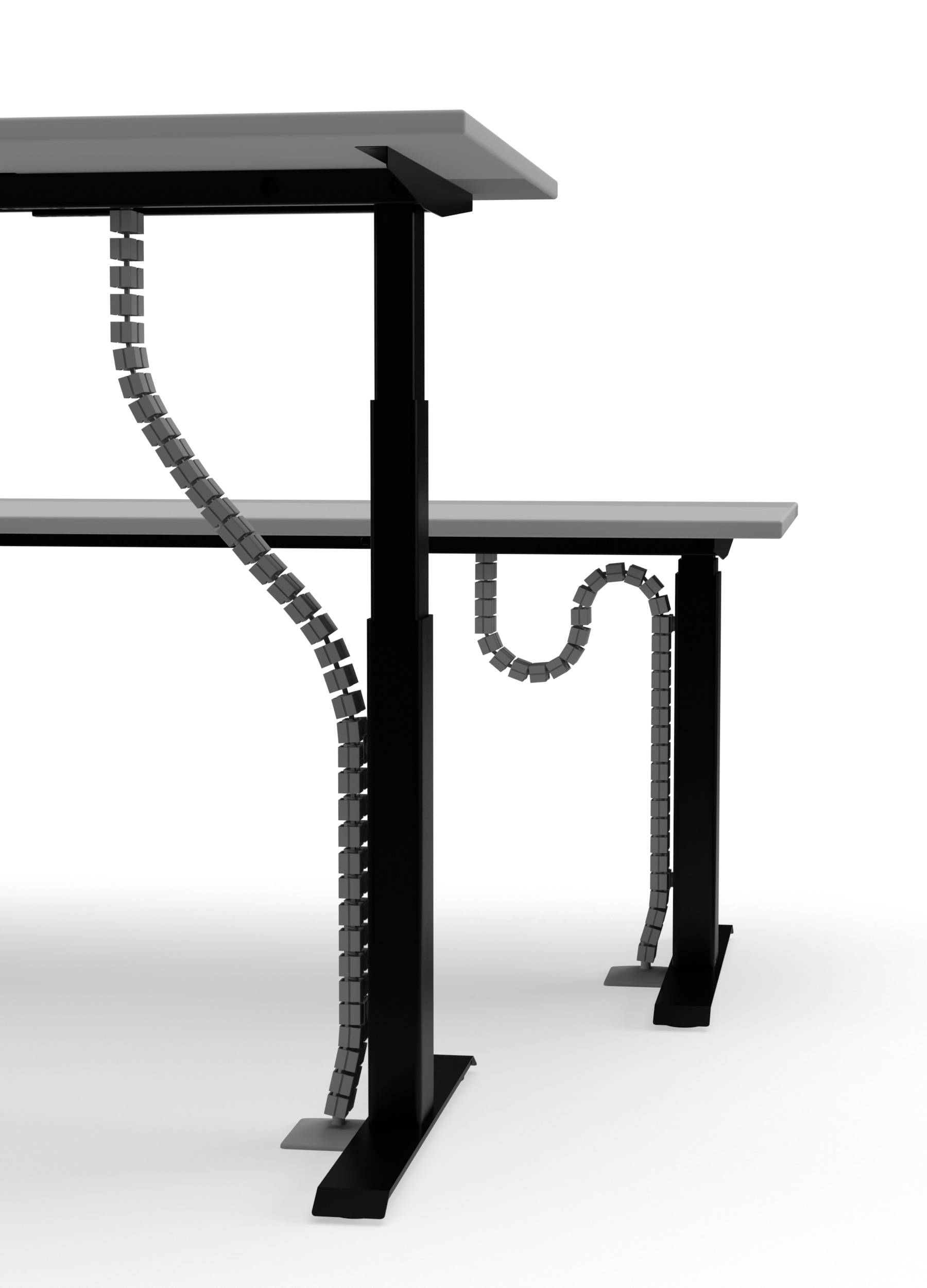 BMB FLEXIT RE, Kabelführung für höhenverst. Arbeitsplätze