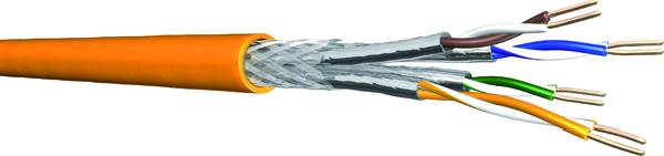 Draka Comteq Datenkabel Cat7 1000MHz UC900HS 4P23 S/FTP PE schwarz TR1000