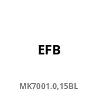 EFB RJ45 Patchkabel Cat.6A S/FTP LSZH Cat.7 Rohkabel blau