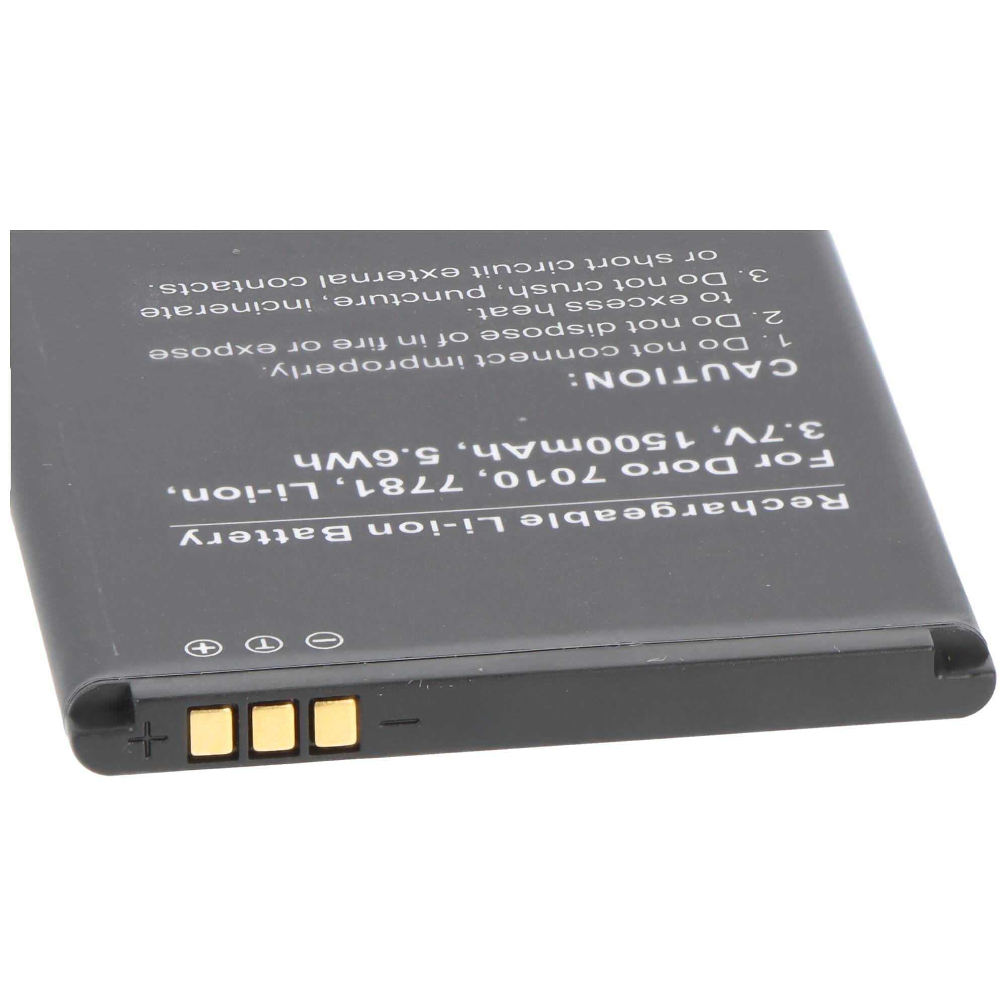 Akku passend für Doro 7010, 7781, Li-ion, 3,7V, 1500mAh, 5,6Wh