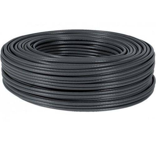Outdoor Verlegekabel Cat. 6, F/UTP, schwarz, 100 m