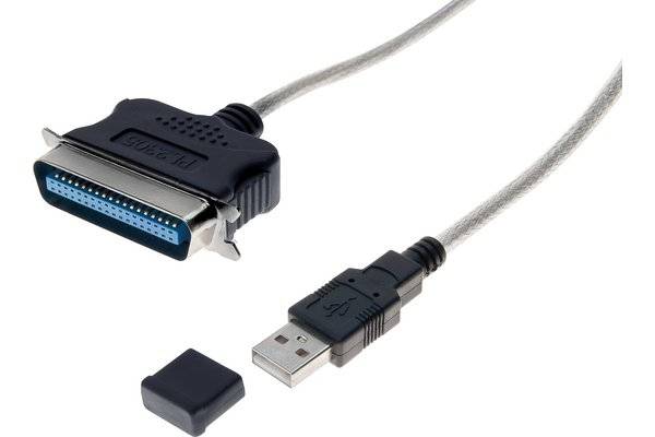 Dacomex 151041 - 1,8 m - C36 - USB - Männlich/Männlich - Schwarz - 1 Stück(e)