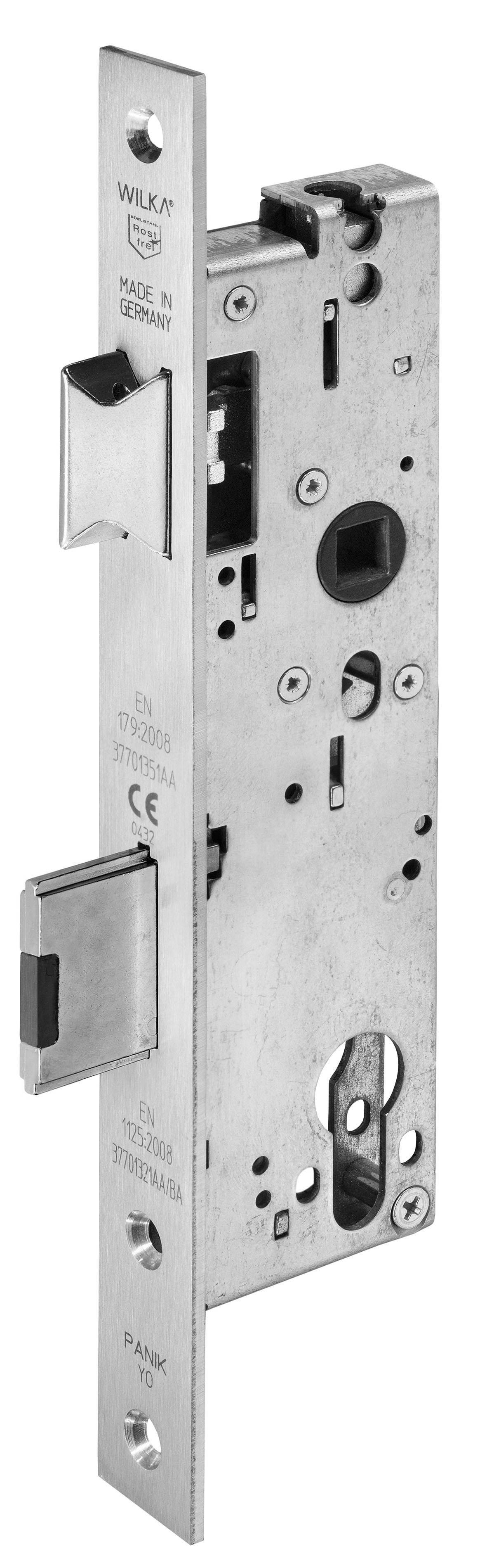 WILKA Anti-Panik-RR-Schloß, 6667 Fkt. E, einfl. 45 mm Dorn, Din umstellbar