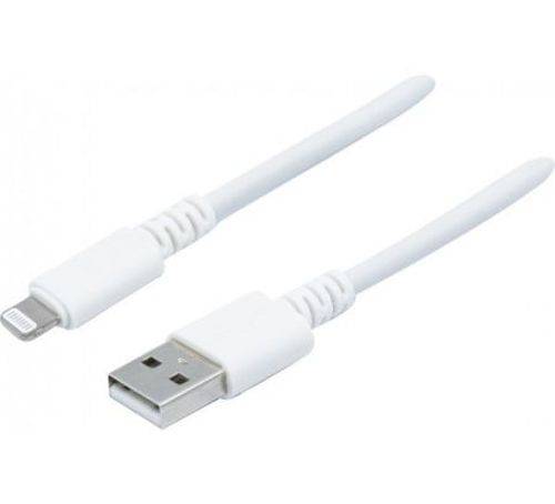Dacomex USB-A zu Lightning Kabel, MFI, 2,0 m, weiß