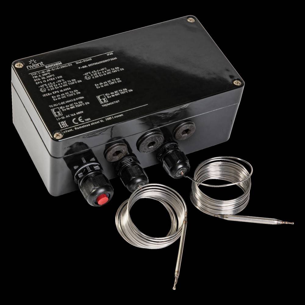 nVent Thermal Mechanischer Thermostat T-M-20-S/+0+120C/EX