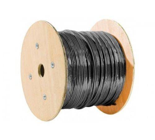 Outdoor Verlegekabel Cat. 5e, U/UTP, schwarz, 305 m