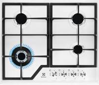 ELECTROLUX - EGS6436WW - Weiß - Integriert - Gaskochfeld - Edelstahl - 4 Zone(n) - 4 Zone(n)
