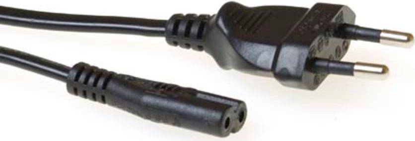 ACT AK5419 Stromkabel Schwarz 5 m CEE7/16 C7-Koppler (AK5419)