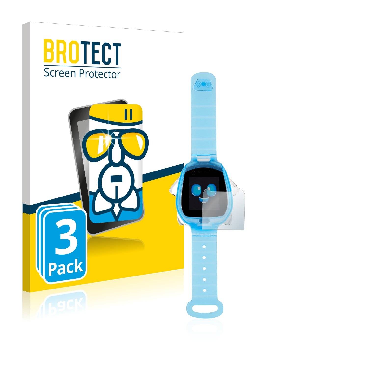 3x BROTECT AirGlass Schutzglas Folie für Little Tikes Tobi