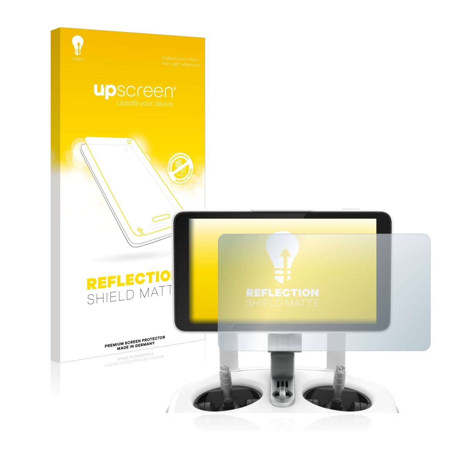 upscreen Reflection Shield Matte Premium Displayschutzfolie für DJI Phantom 4 Pro+/Adv+