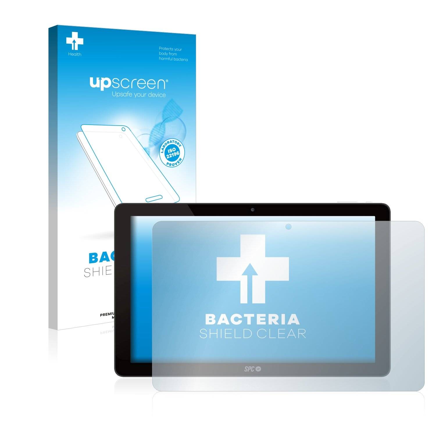 upscreen Bacteria Shield Clear Premium Antibakterielle Displayschutzfolie für SPC Gravity