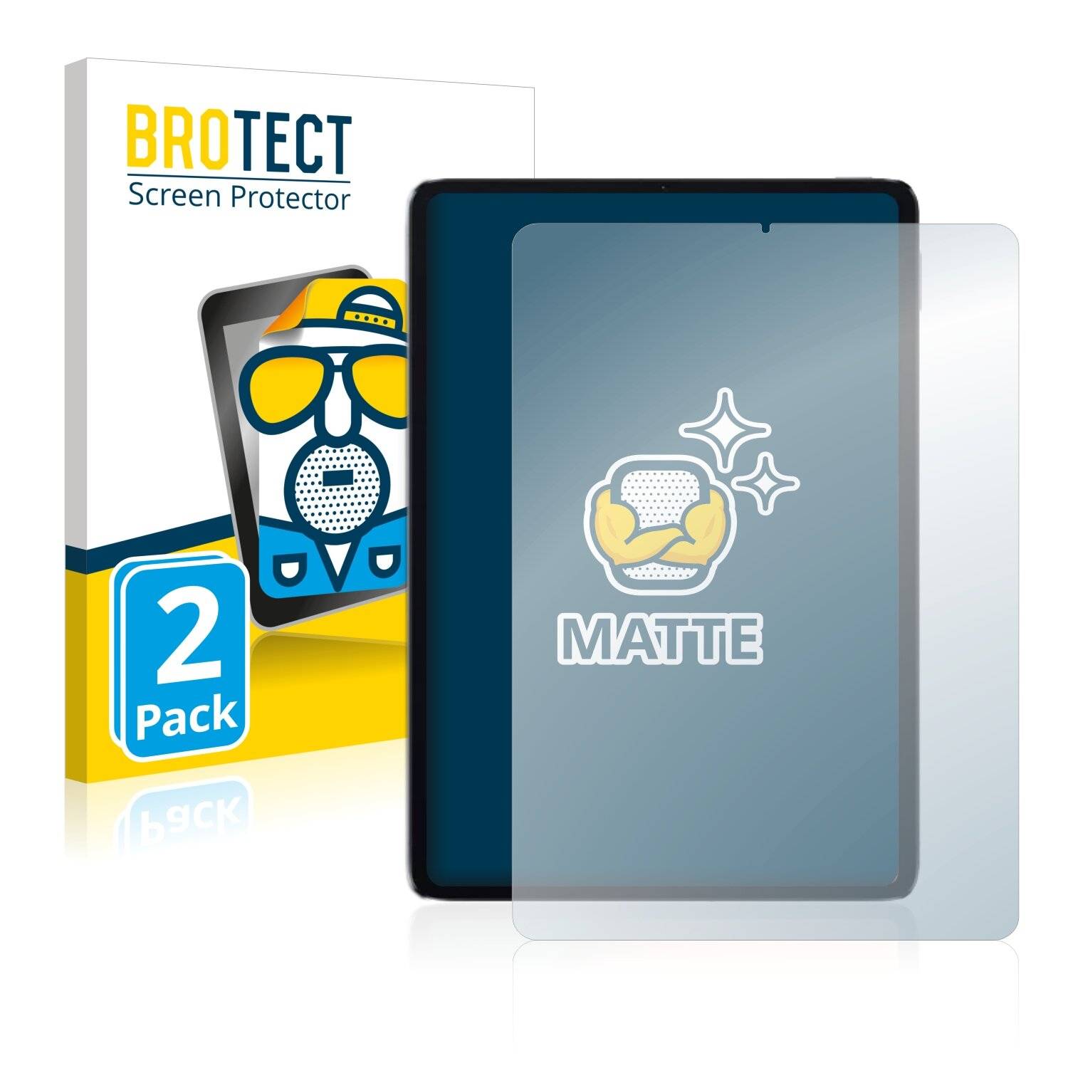 2x BROTECT Matte Displayschutzfolie für Xiaomi Mi Pad 5 - Entspiegelt,