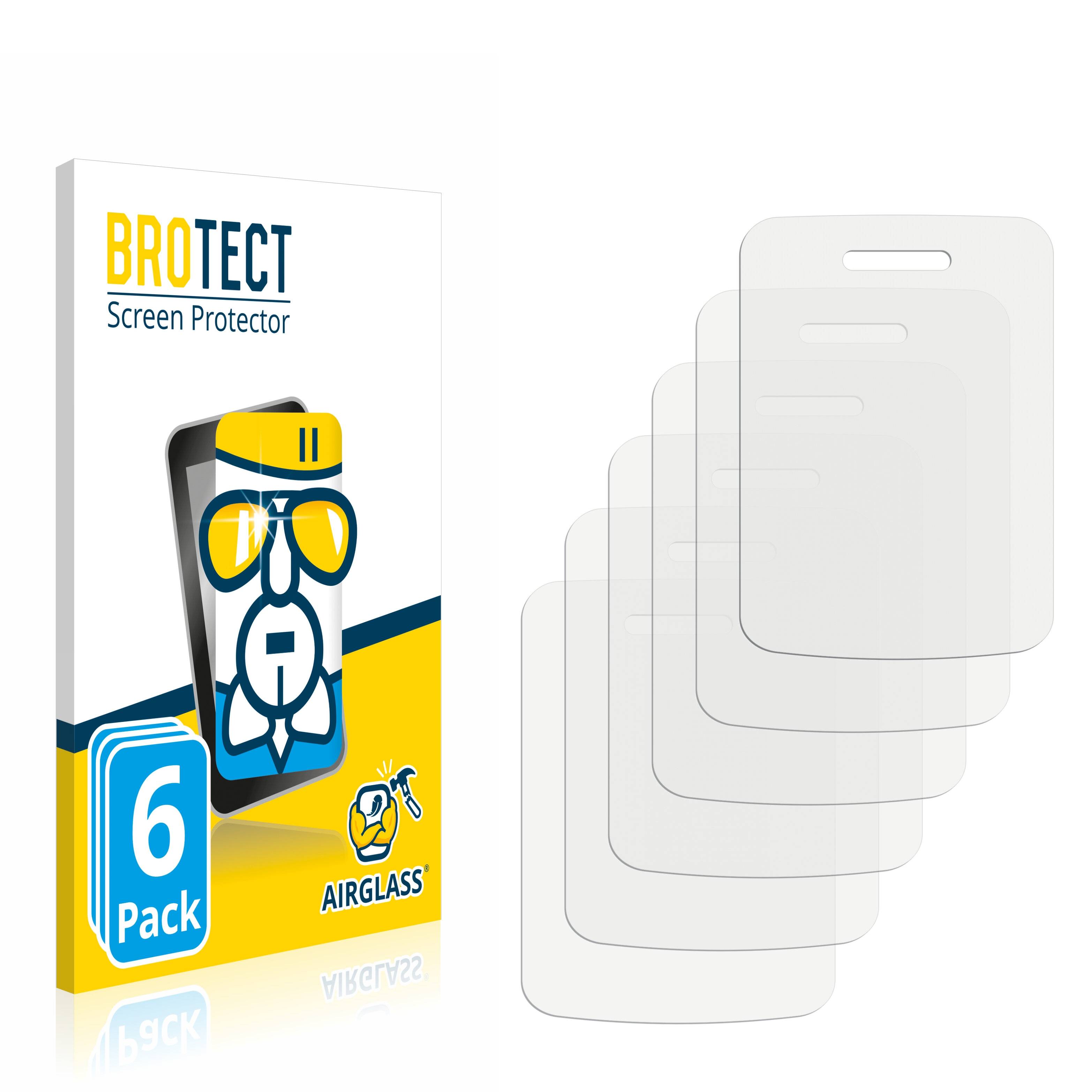6x BROTECT AirGlass Schutzglas Folie für Nokia 105 4G