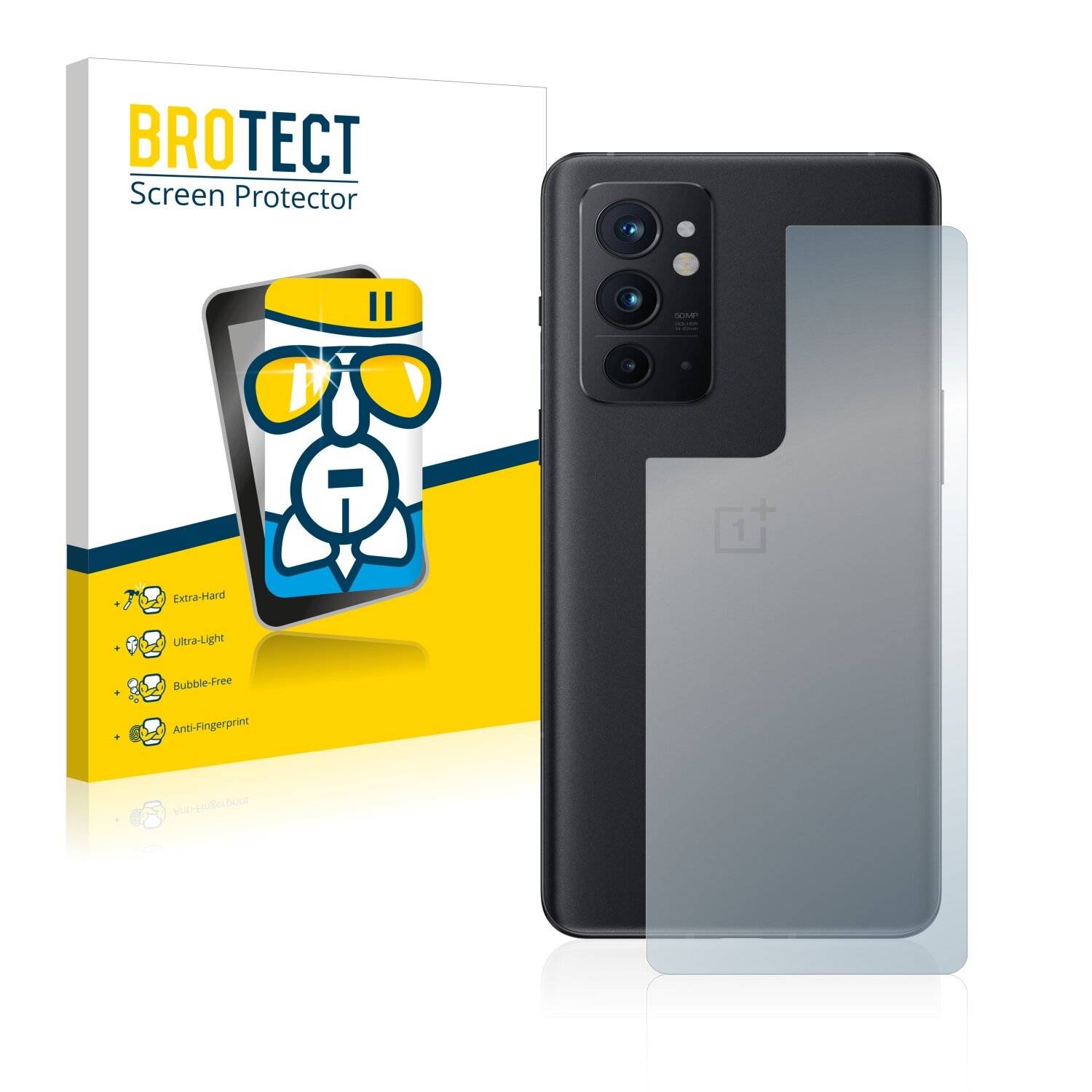 BROTECT AirGlass Schutzglas Folie für OnePlus 9RT 5G