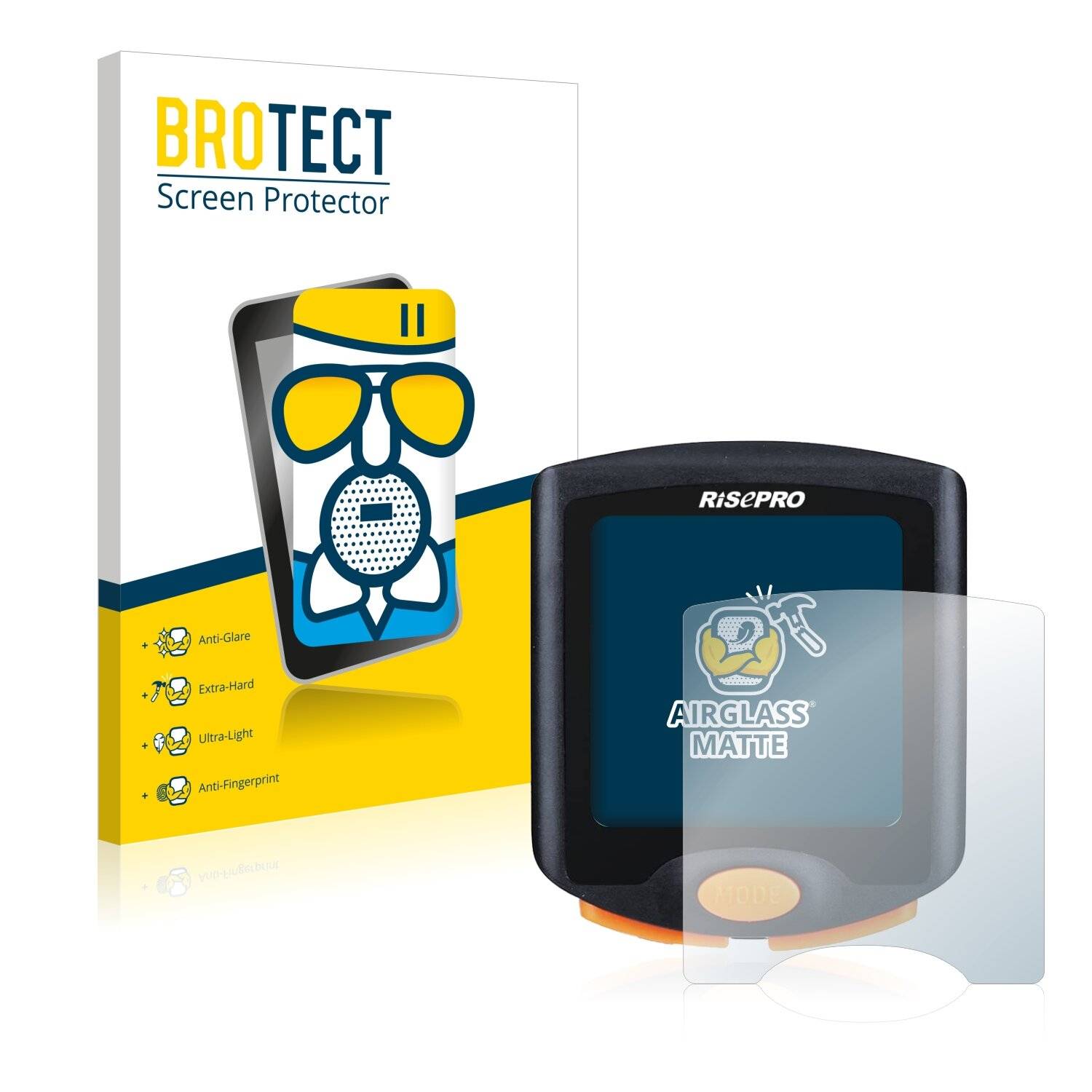 BROTECT AirGlass Matte Schutzglas Folie für Risepro