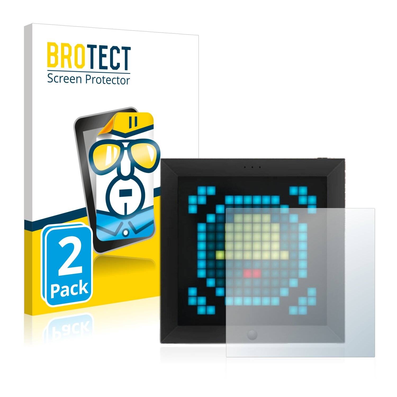 2x BROTECT HD-Clear Displayschutzfolie für Divoom