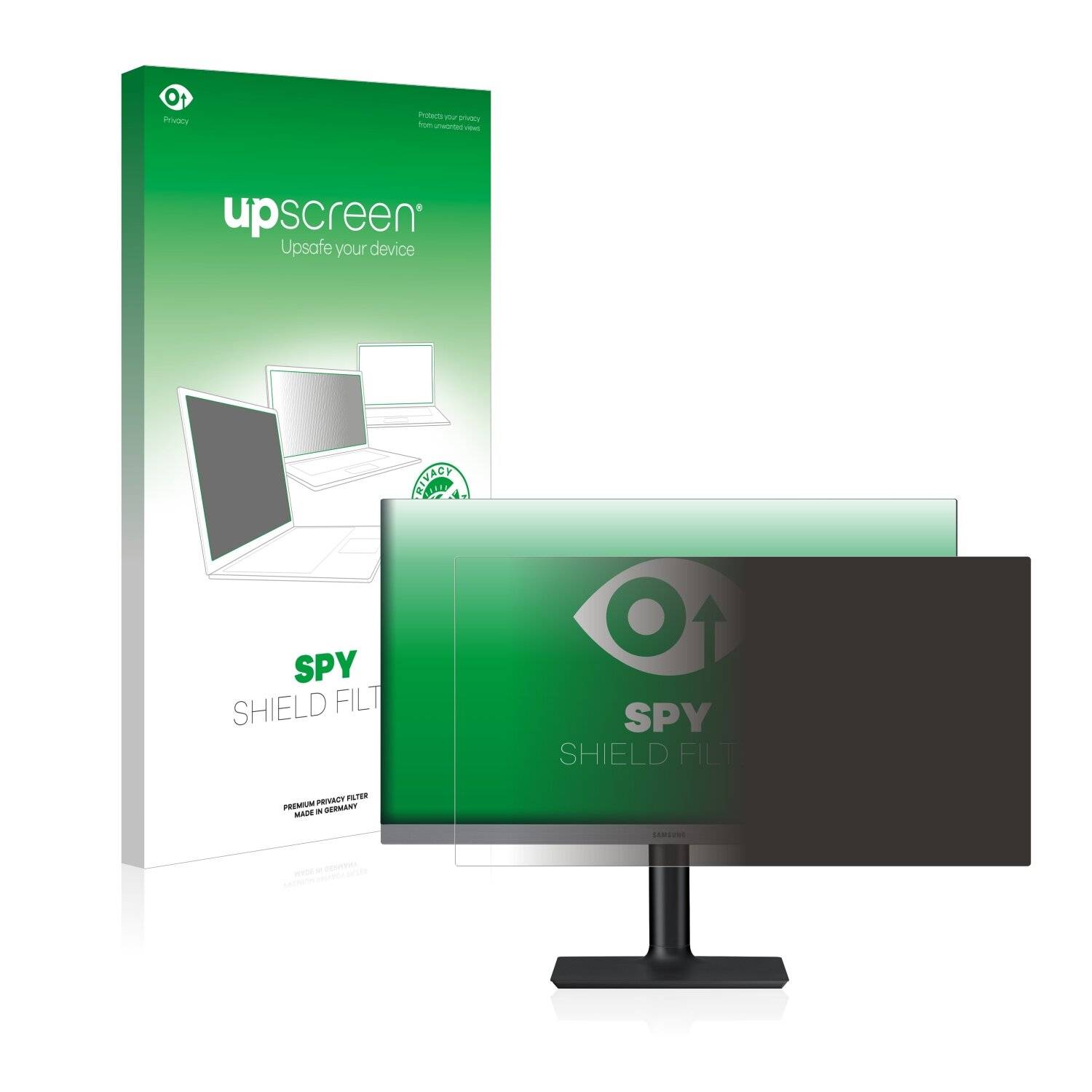 upscreen Spy Shield Filter Premium Blickschutzfilter für Samsung