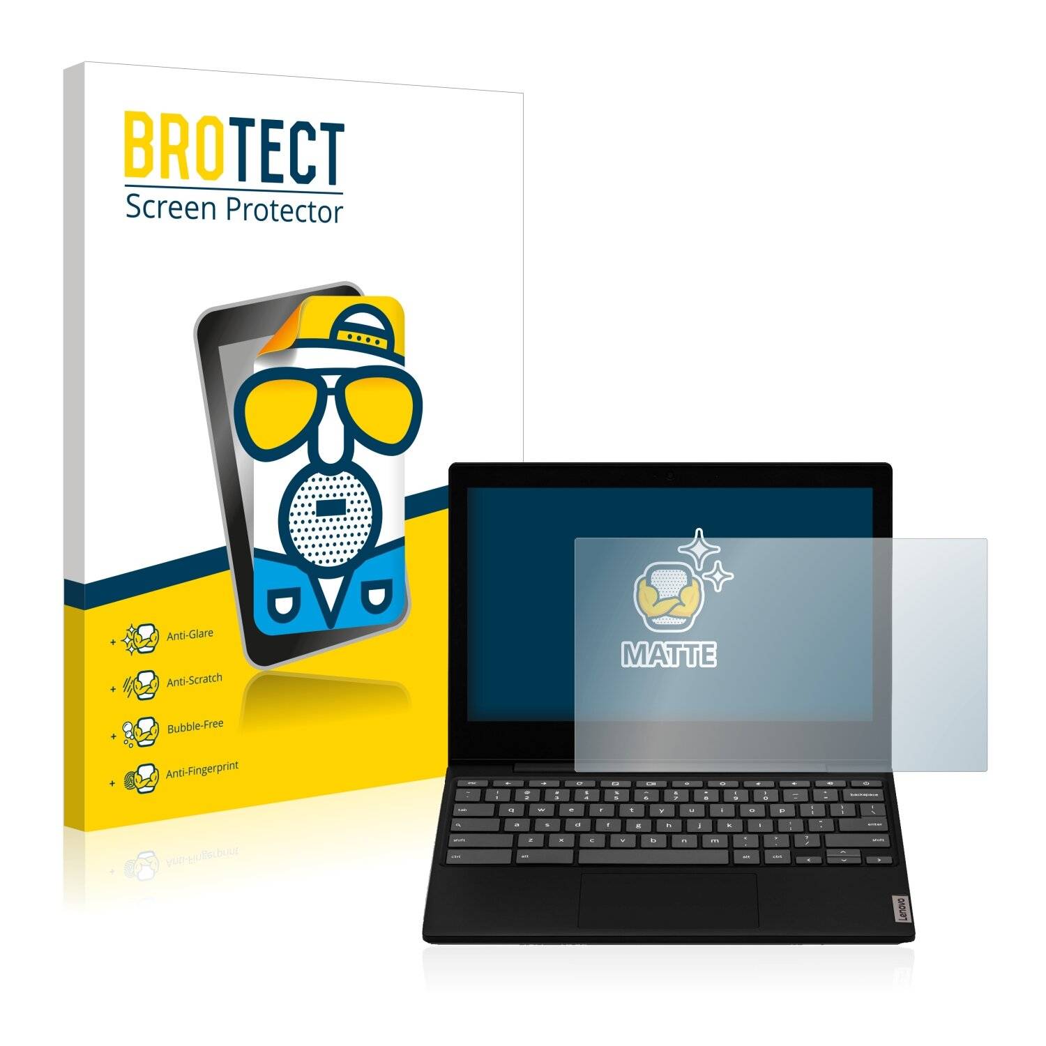 BROTECT Matte Displayschutzfolie für HP ZBook 15v G5 - Entspiegelt,