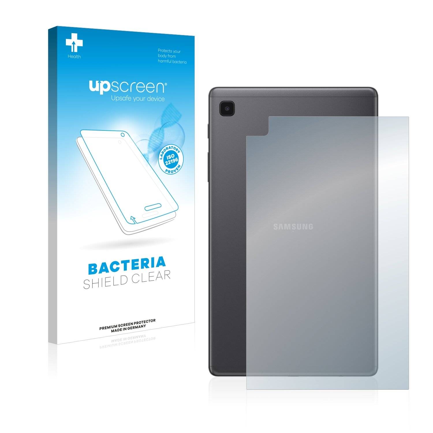 upscreen Bacteria Shield Clear Premium Antibakterielle Displayschutzfolie für Samsung Galaxy