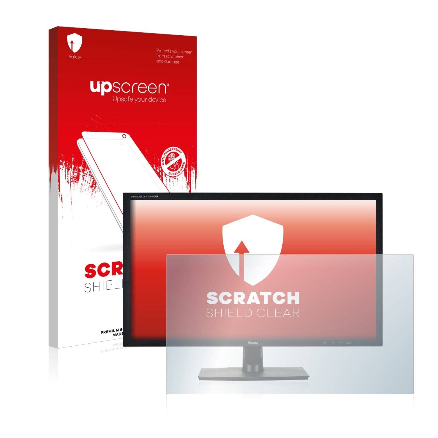 upscreen Scratch Shield Clear Premium Displayschutzfolie für Iiyama ProLite