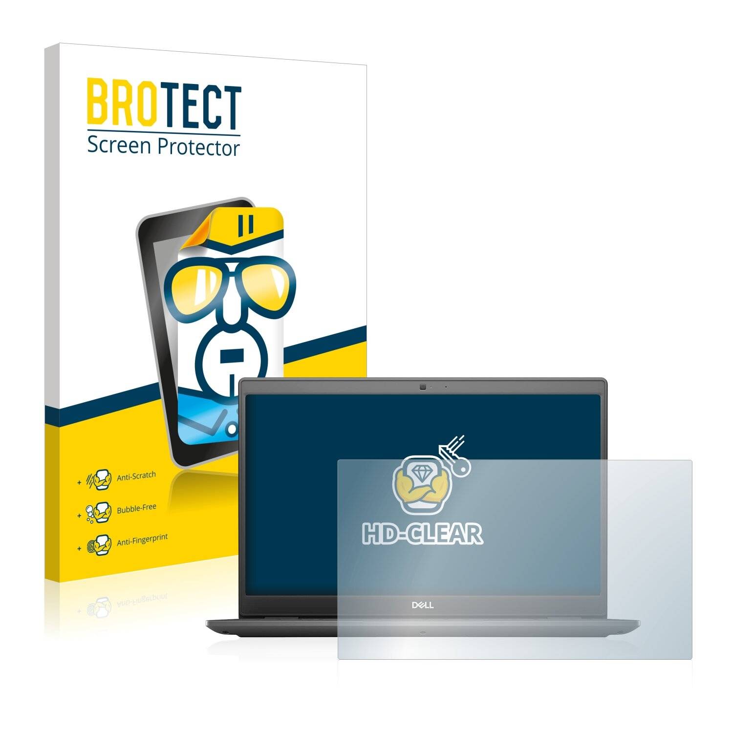 BROTECT HD-Clear Displayschutzfolie für Dell Latitude