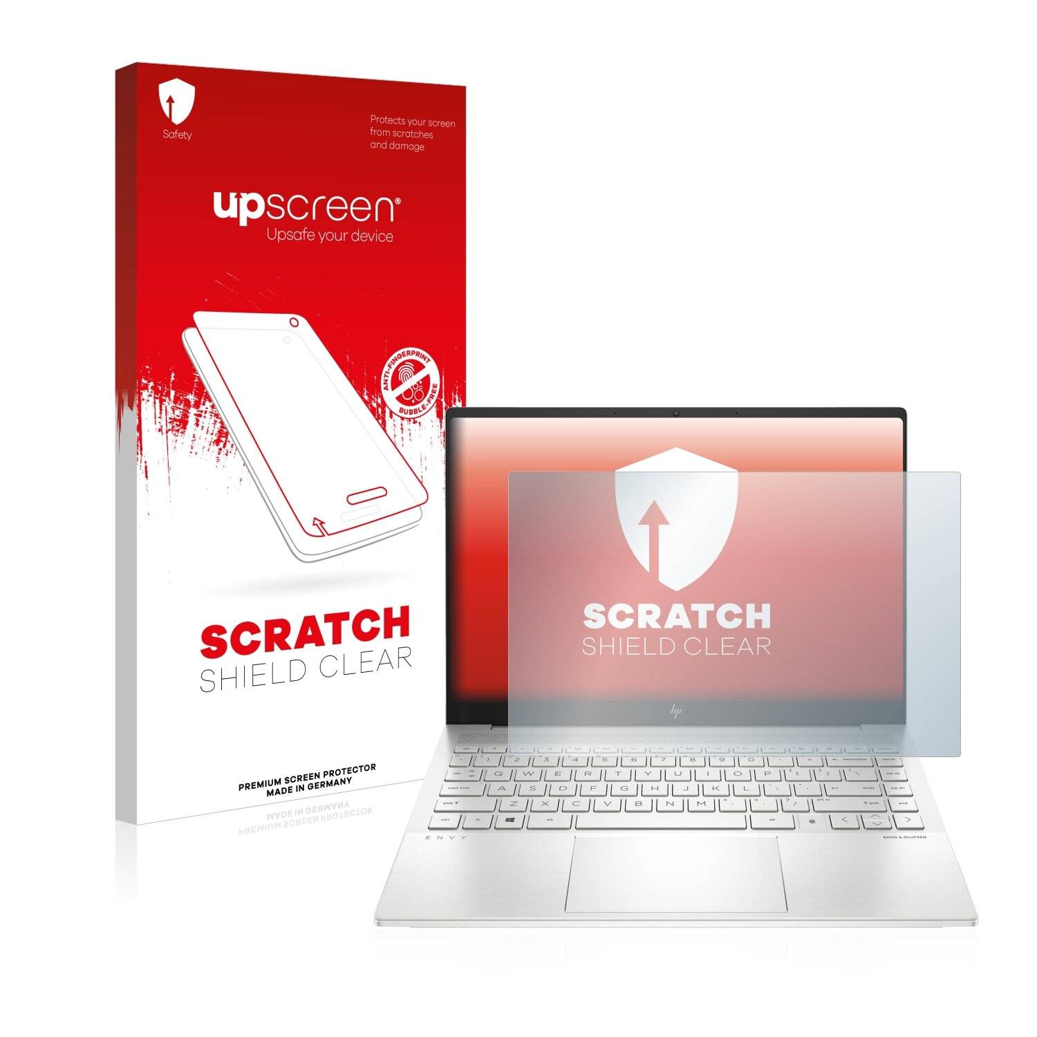 upscreen Scratch Shield Clear Premium Displayschutzfolie für HP Envy