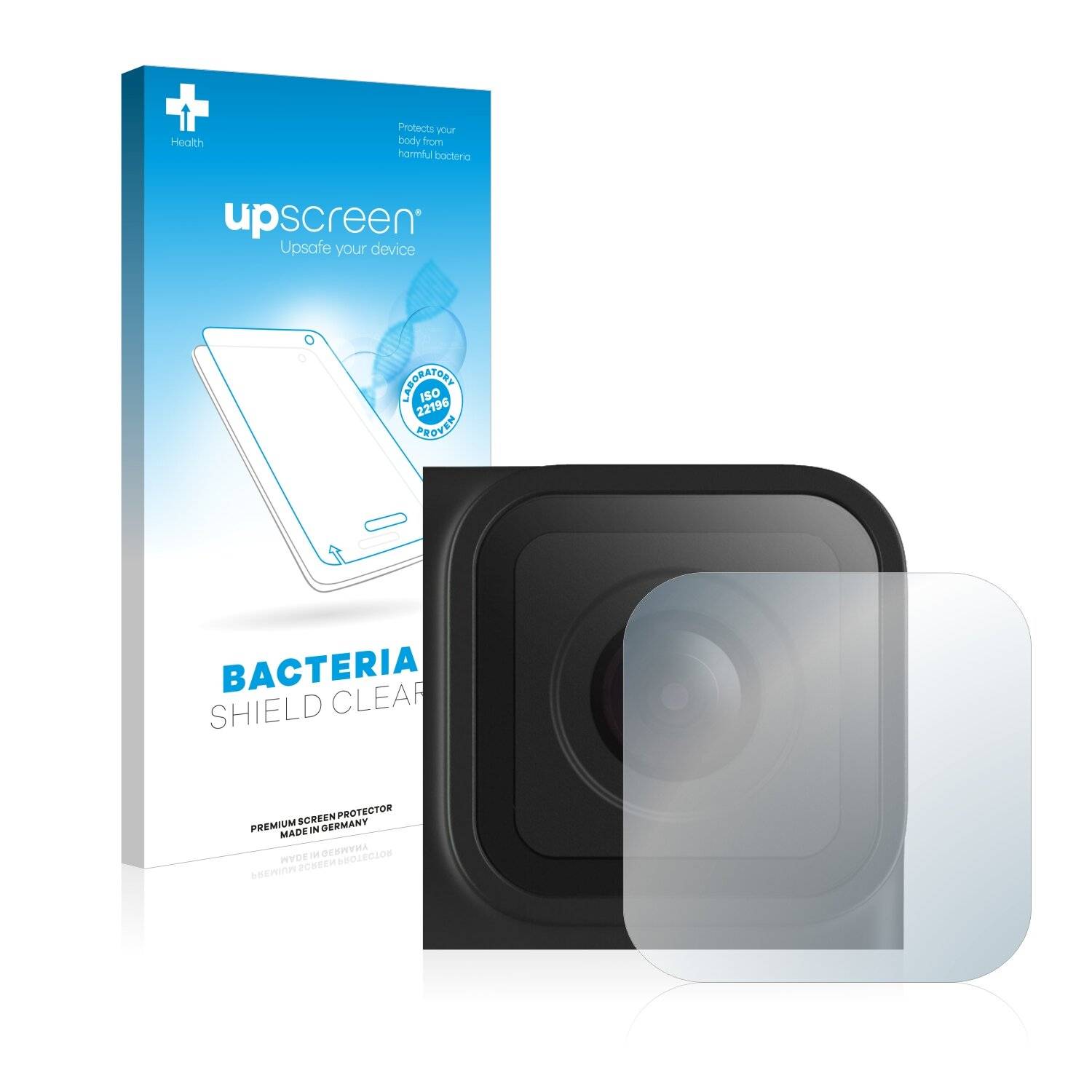 upscreen Bacteria Shield Clear Premium Antibakterielle Displayschutzfolie für GoPro Hero10