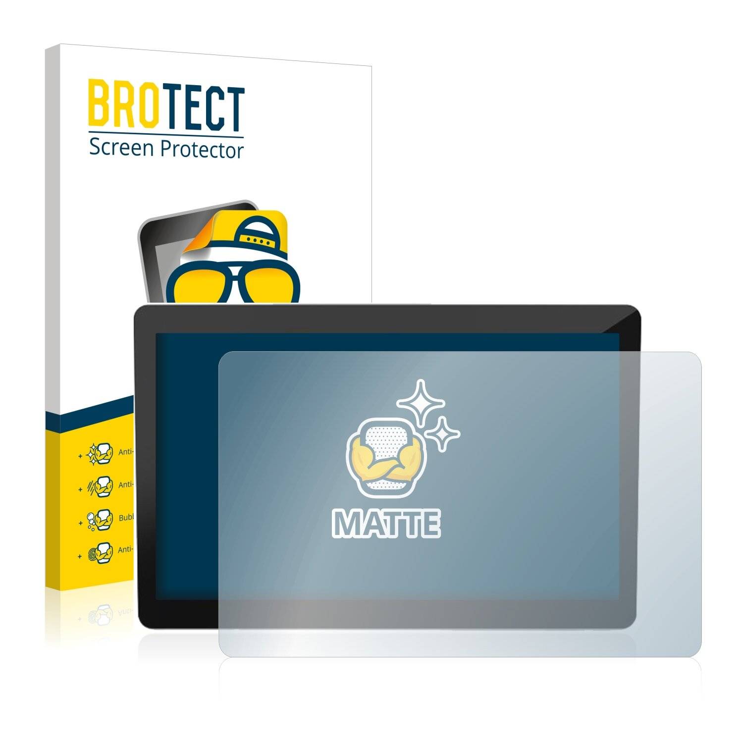 BROTECT Matte Displayschutzfolie für Elo TouchSystems Elo E611296 - Entspiegelt,
