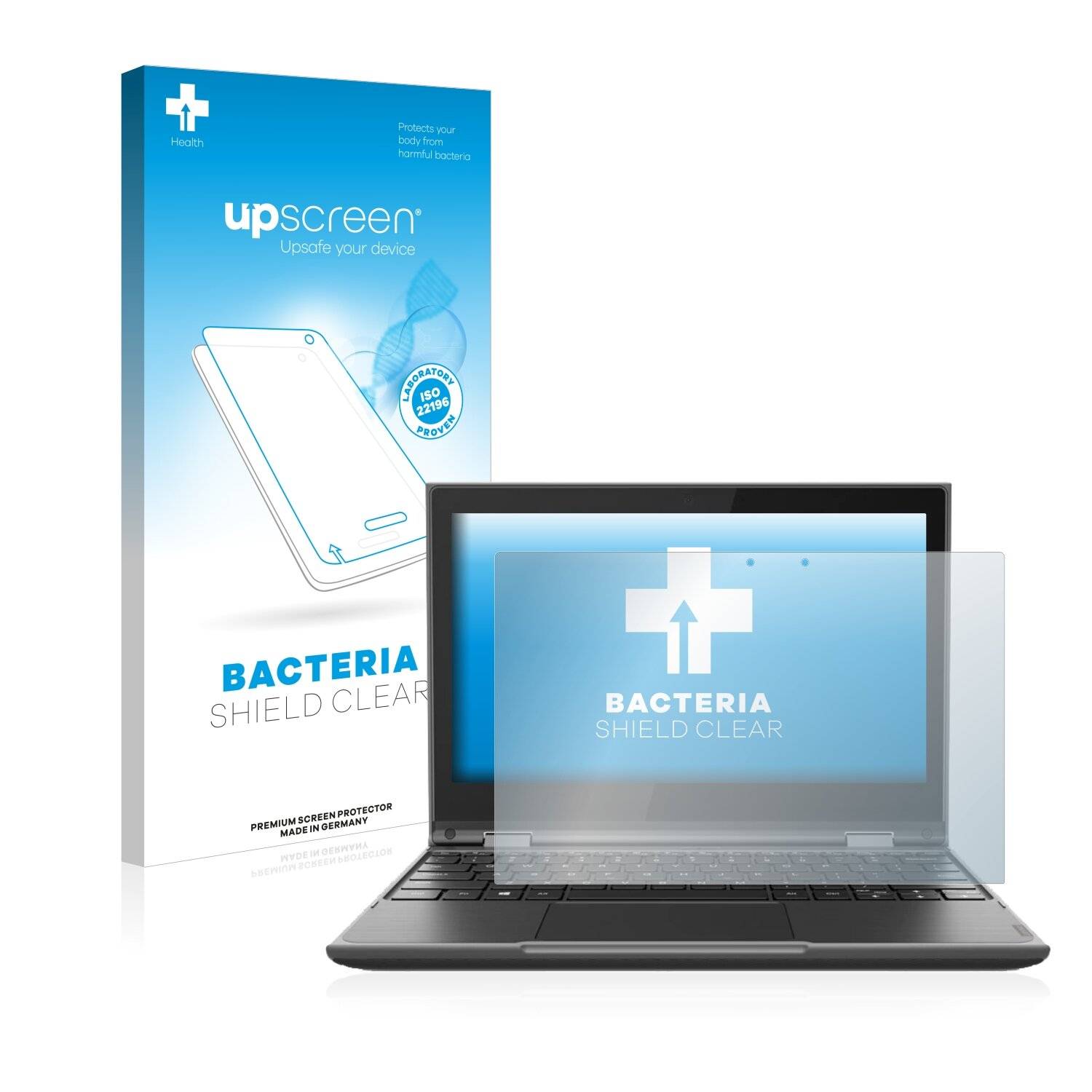 upscreen Bacteria Shield Clear Premium Antibakterielle Displayschutzfolie für Lenovo