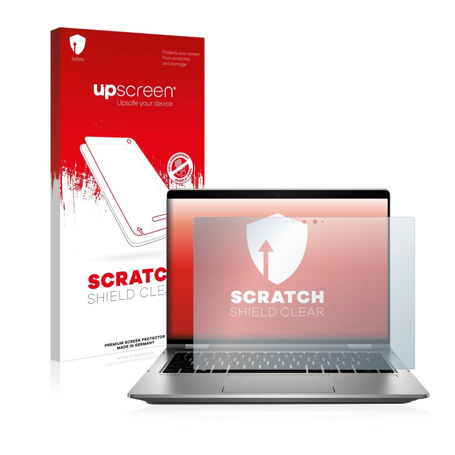 upscreen Scratch Shield Clear Premium Displayschutzfolie für HP ProBook x360 435