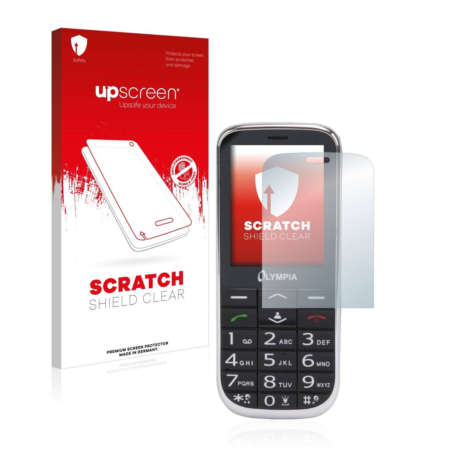 upscreen Scratch Shield Clear Premium Displayschutzfolie für Olympia Joy