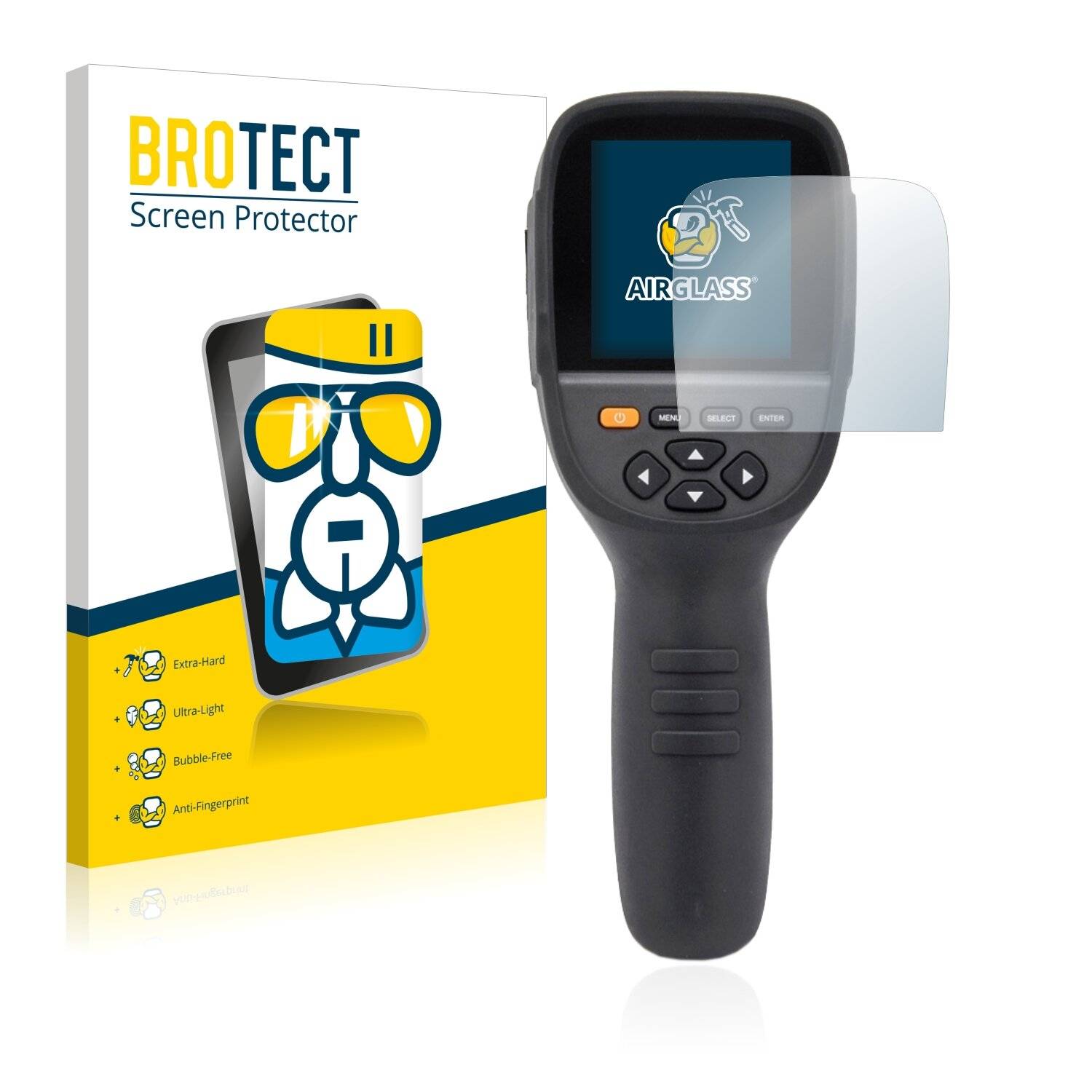 BROTECT AirGlass Schutzglas Folie für Hti HT