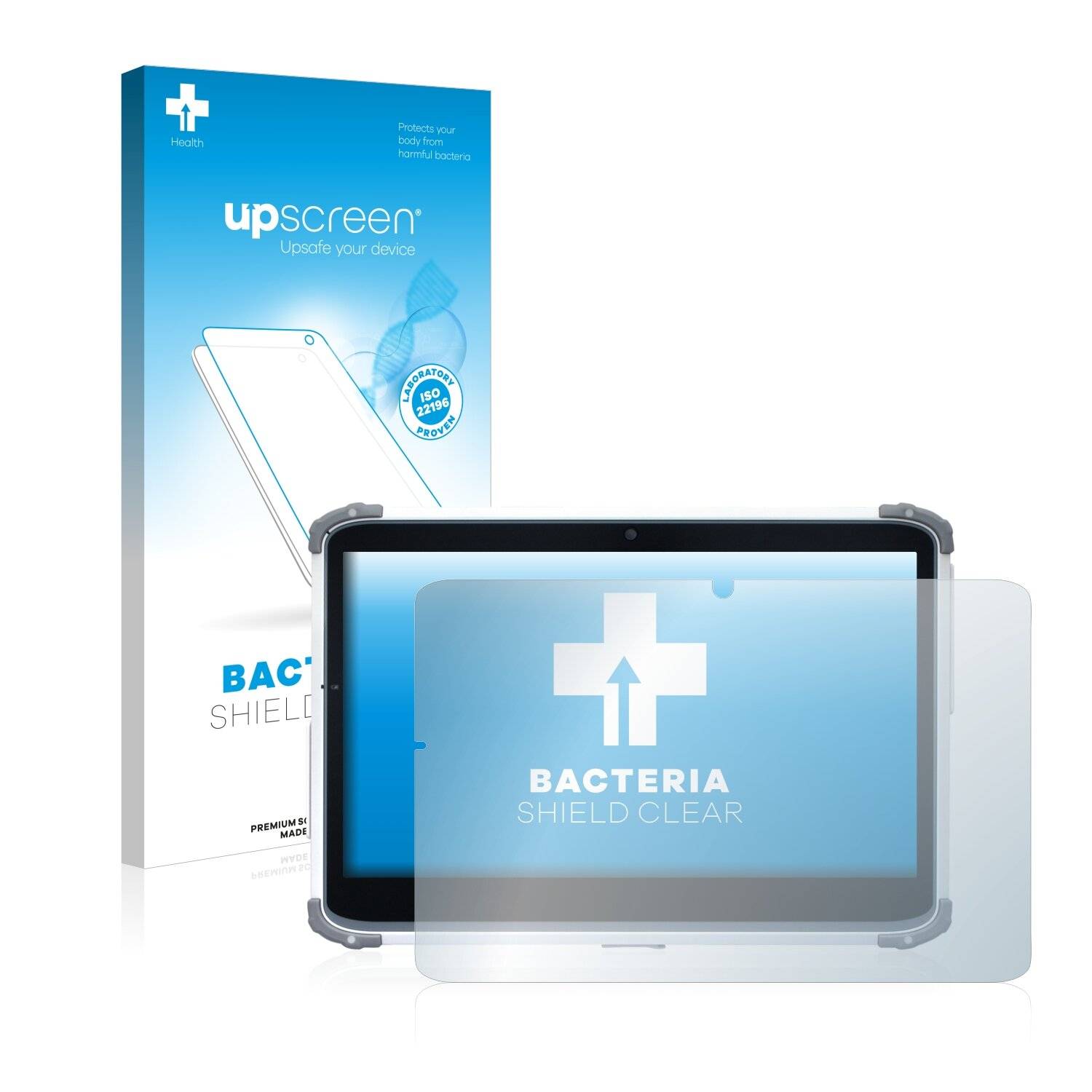 upscreen Bacteria Shield Clear Premium Antibakterielle Displayschutzfolie für DT Research